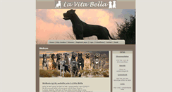 Desktop Screenshot of canecorsolavitabella.nl